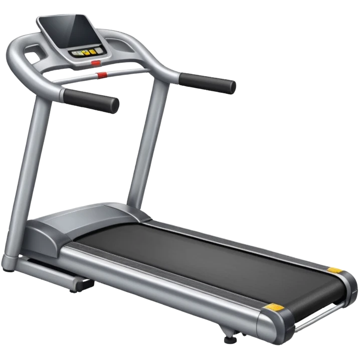 empty treadmill without anyone standing on it emoji