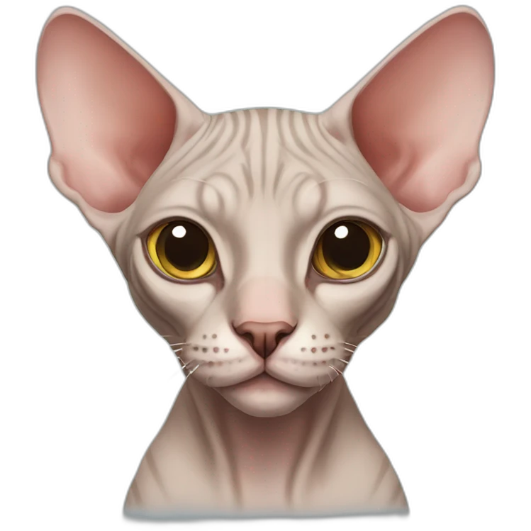 sphynx cat emoji