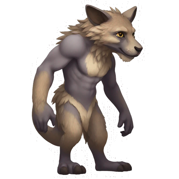 Anthro Vernid full body emoji