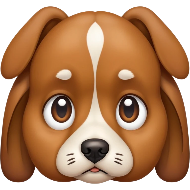 un perrito triste emoji