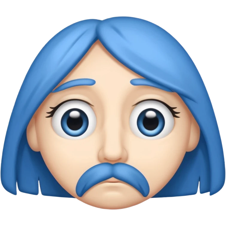 Sleepy eyes emoji