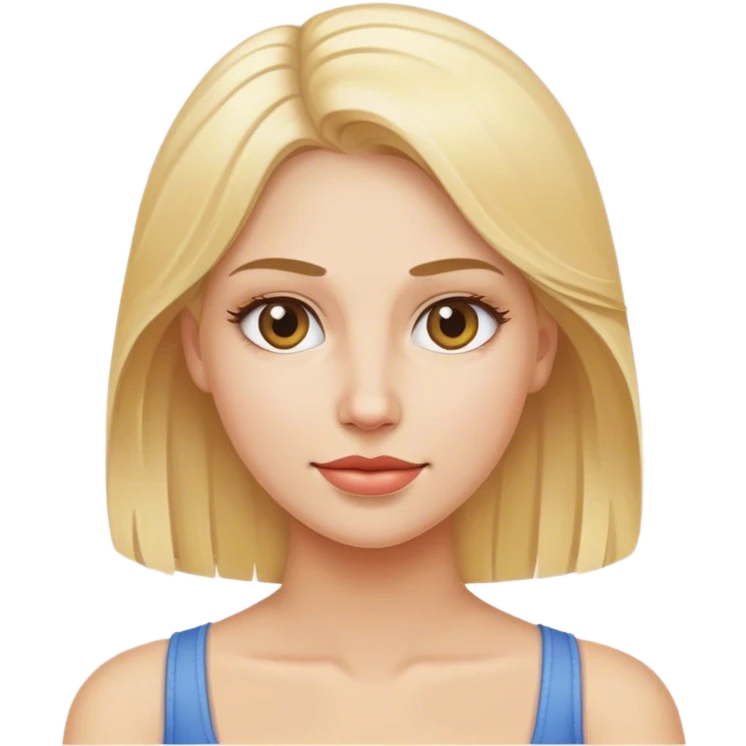 Airhead blondie emoji