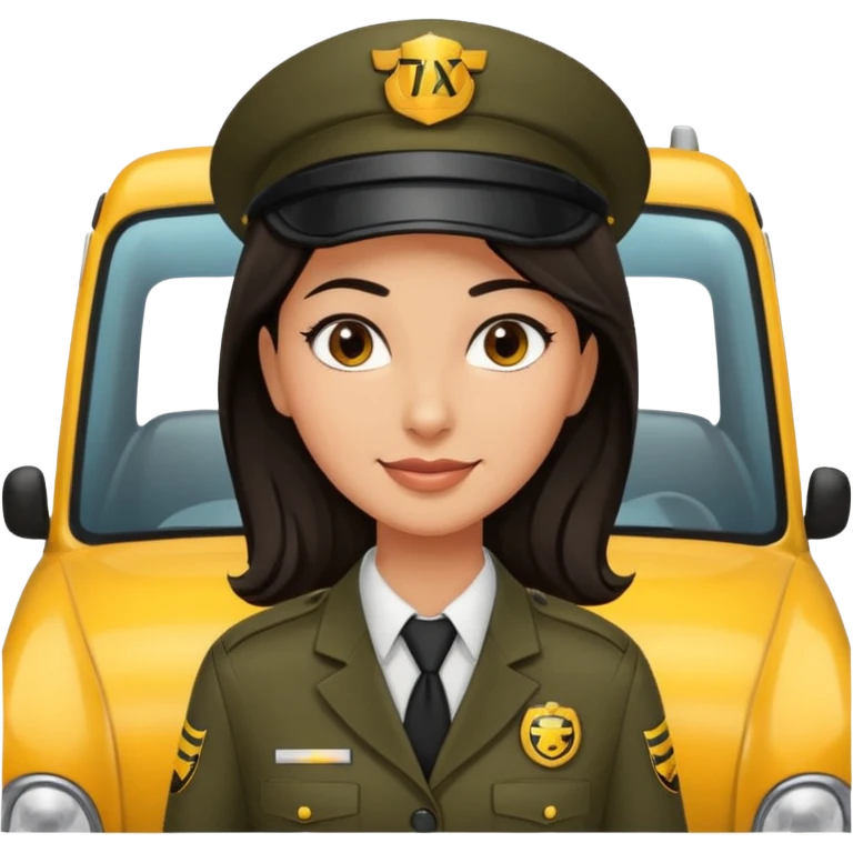  taxi driver woman emoji