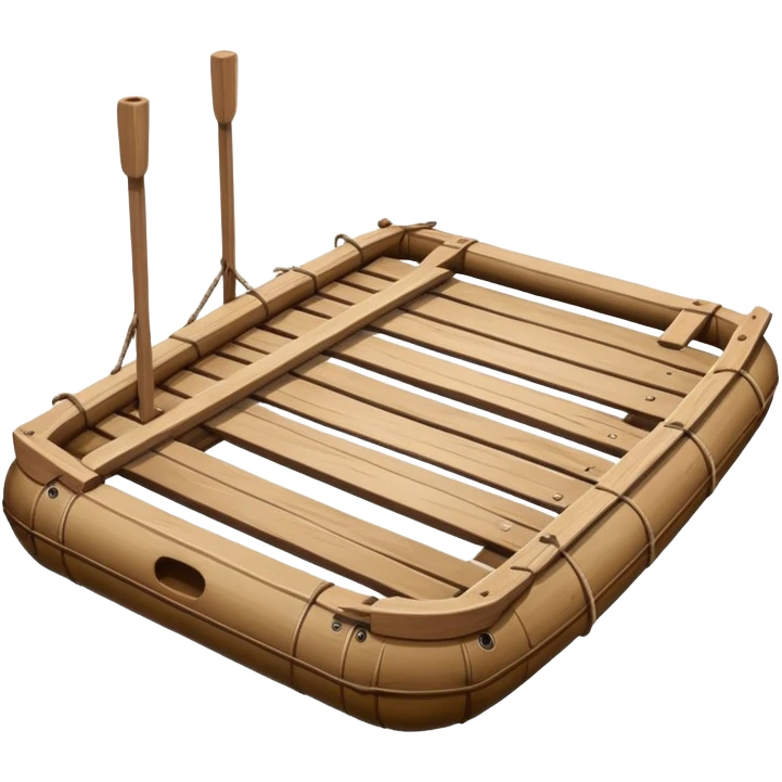 Dark Beige raft emoji