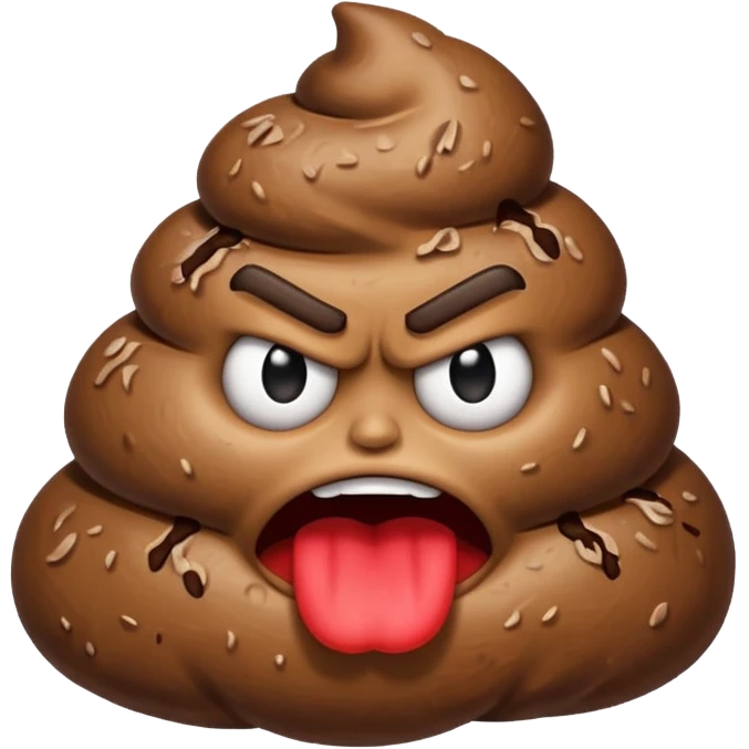 💩+🤬 emoji