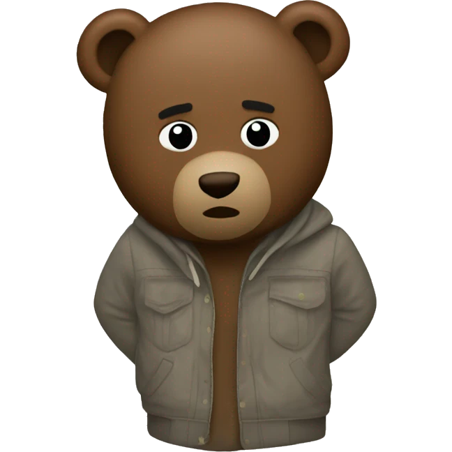 Kanye west bear emoji