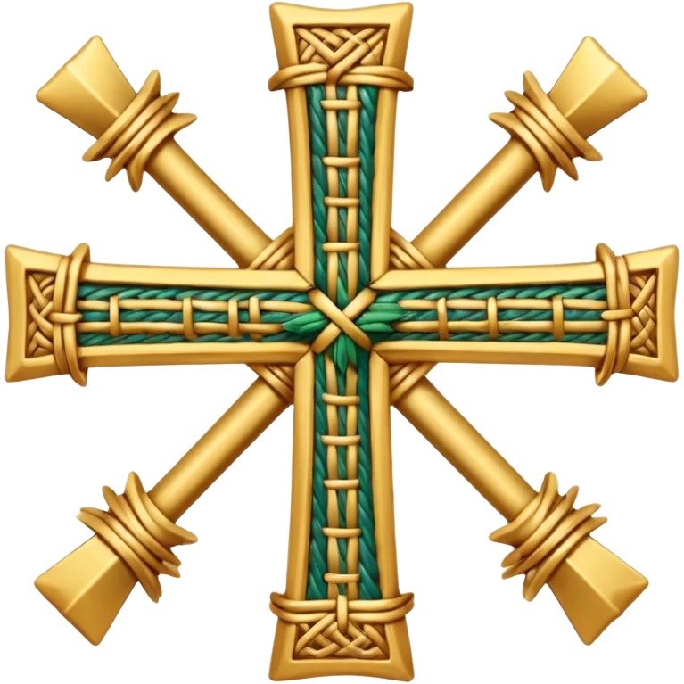 St. Brigid's cross or St. Brigit's cross emoji
