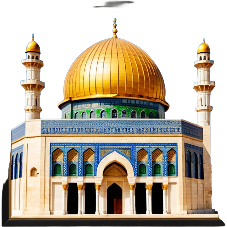 Dome of the rock, Palestine emoji