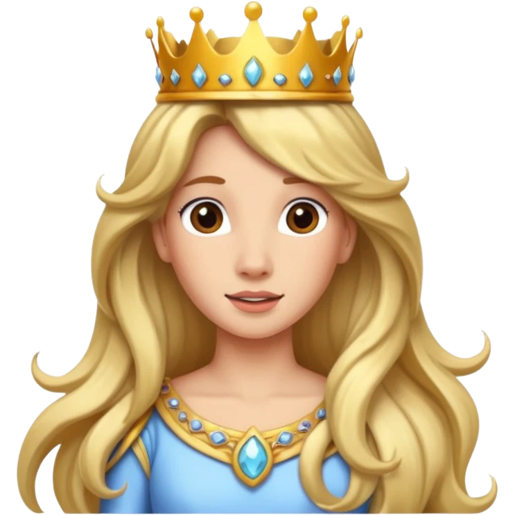 Horse princess emoji