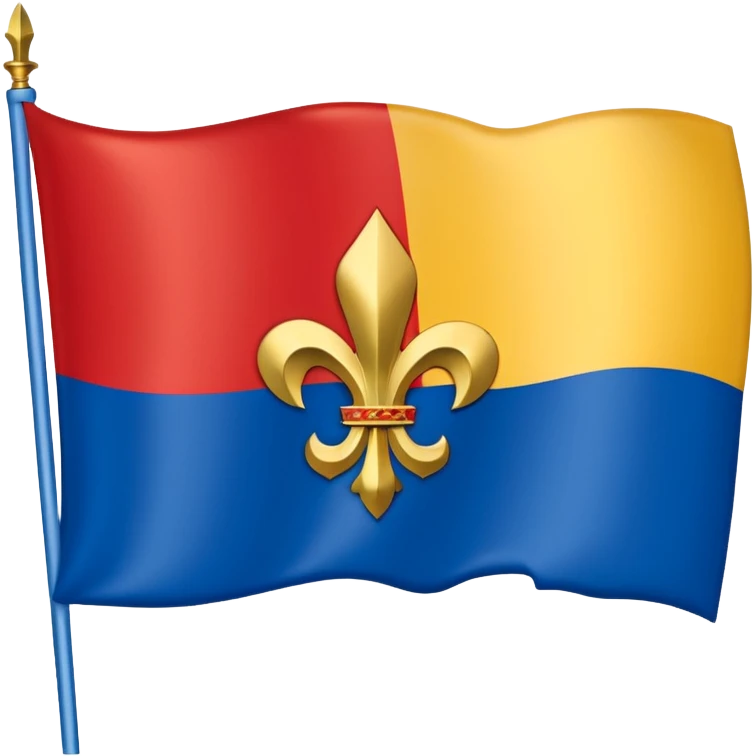 Drapeau de la région du Var 83 en France: composé de cette manière : 🟥🟥🟥🟥🟥🟥🟥
🟨🟨🔵🔵🔵🟨🟨
🟨🟨🔵⚜️🔵🟨🟨
🟨🟨🔵🔵🔵🟨🟨
🟨🟨🟨🟨🟨🟨🟨 emoji