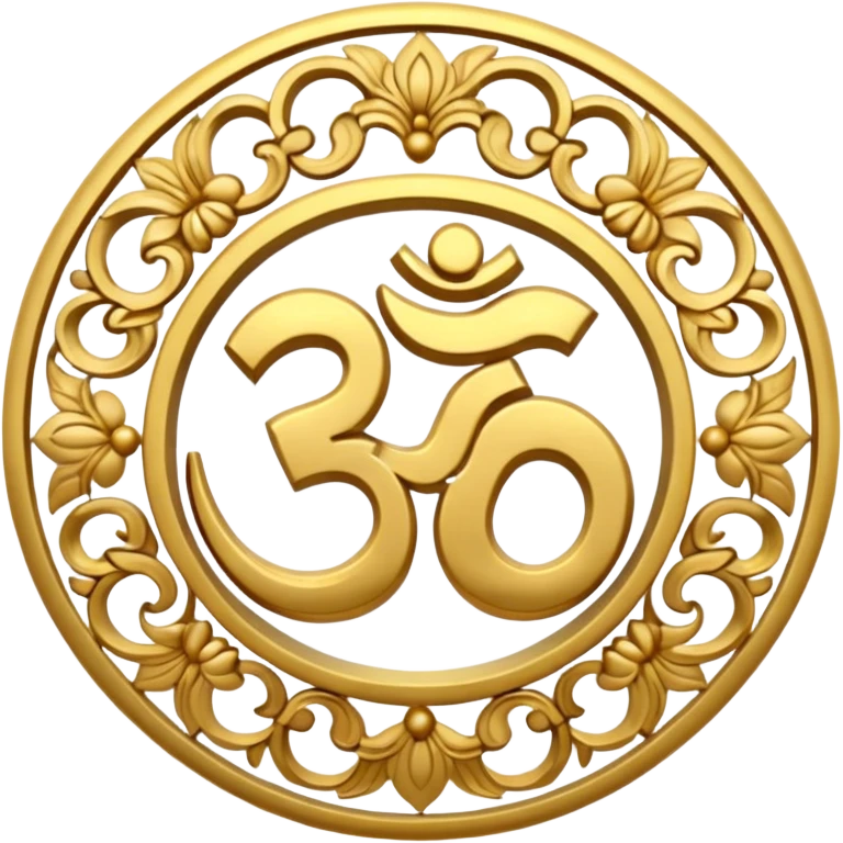 Hindu sign of peace emoji