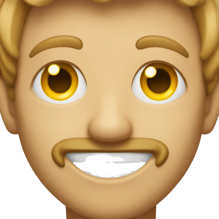 Emoji with poker eye and wild smile emoji