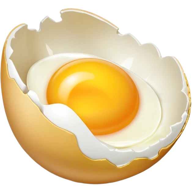 cracked egg emoji