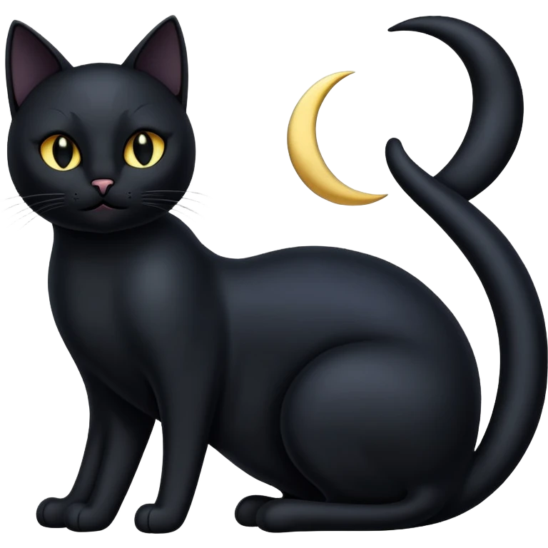 ✨🌙🐈‍⬛ emoji