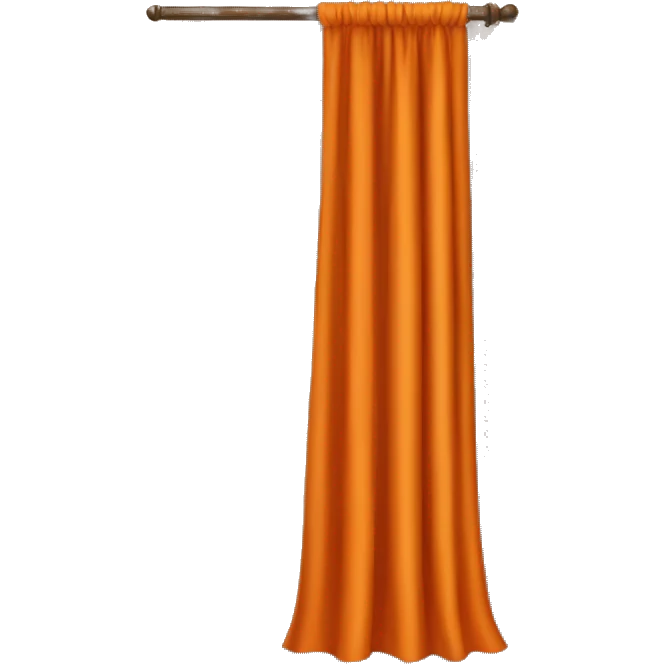 orange curtains  emoji
