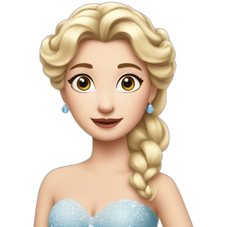 La reine des neiges emoji