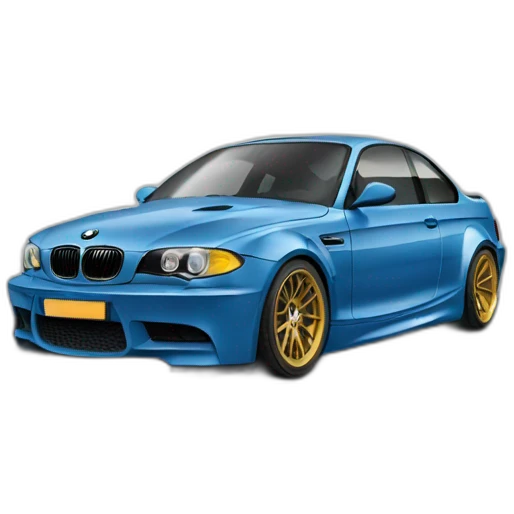 Bmw en train de drift emoji