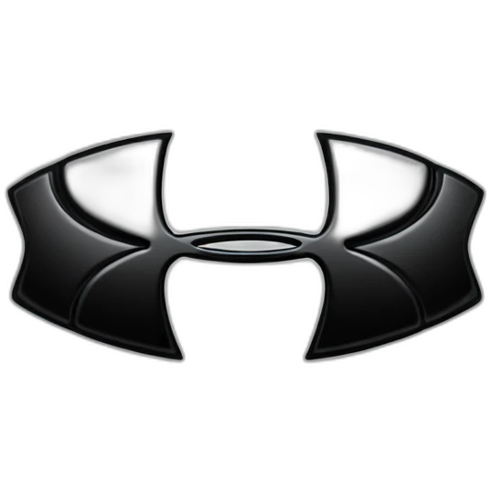 Under armour black logo emoji