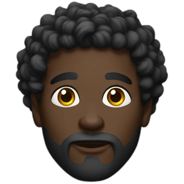 black greek god emoji