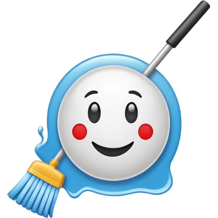 Cleaning only sign
 emoji