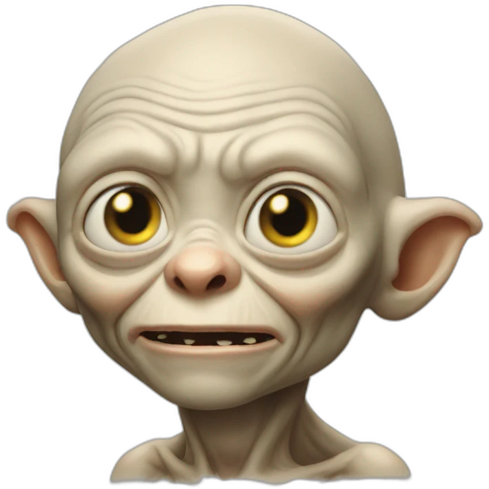 Gollum emoji