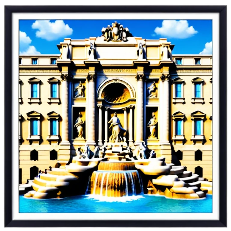Trevi Fountain emoji