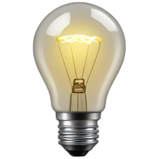 idea ligth bulb emoji