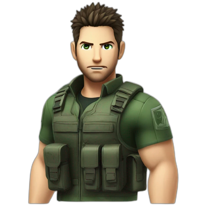 chris redfield emoji