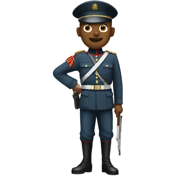 Soldat au garde a vous emoji