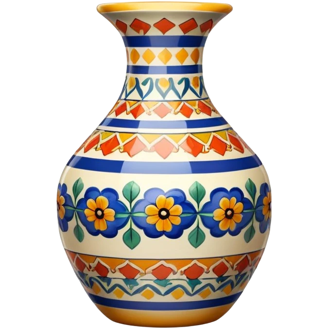 colorful ceramic vase emoji