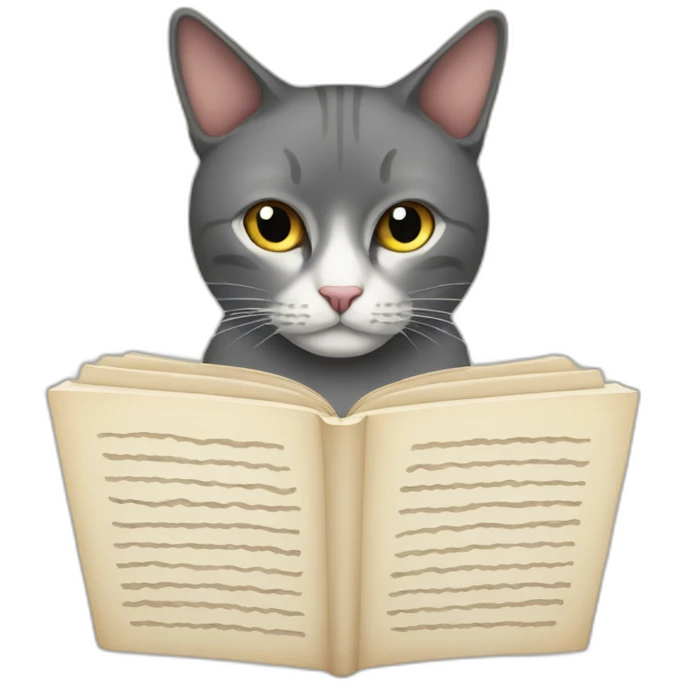 Cat-reading-the-odyssey emoji