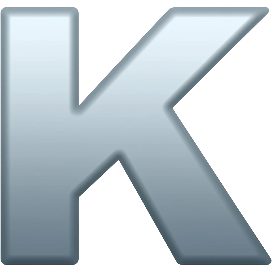 letter K emoji