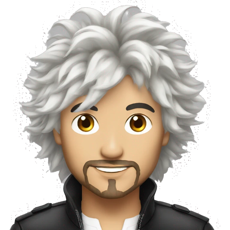 Phillip kirkorov white hair emoji