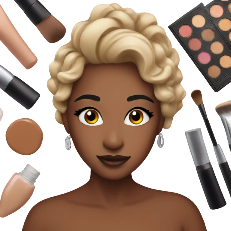 Makeup routine emoji
