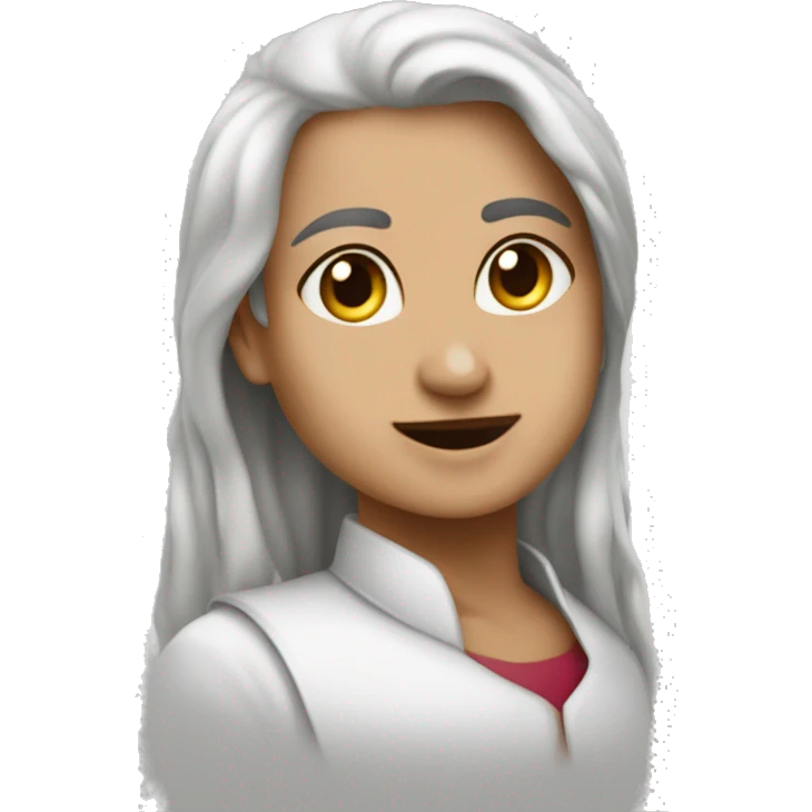 Siyah atın üzerinde ilerleyen bir at binicisi emoji