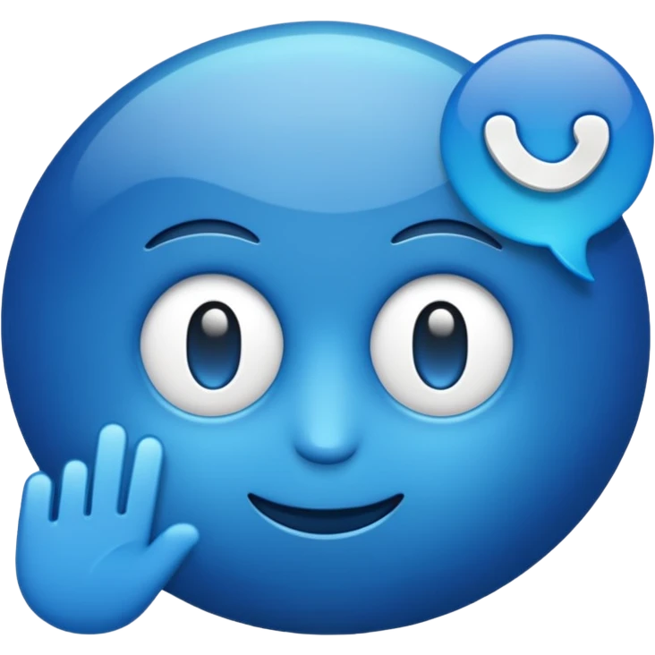 Mavi tik emoji