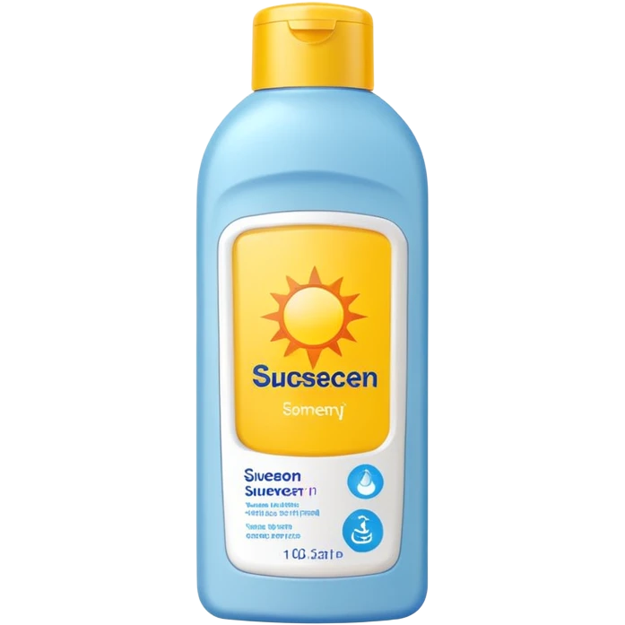 sunscreen emoji