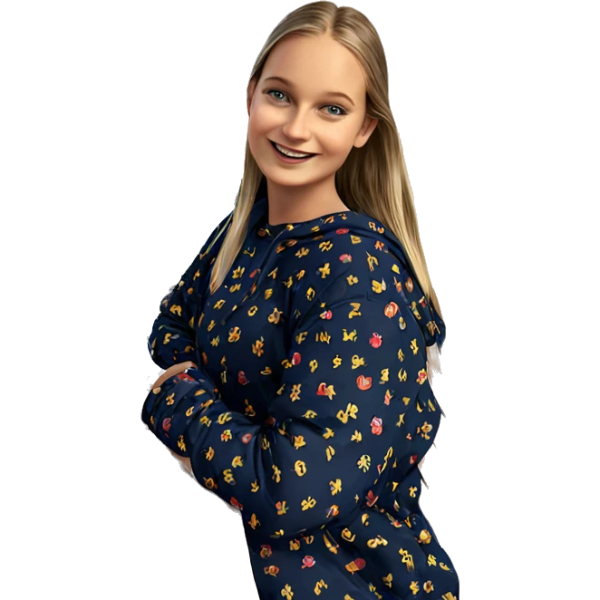 smiling girl on a boat emoji