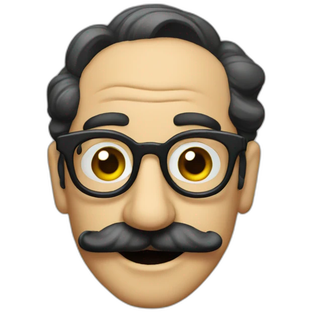 Groucho Marx emoji