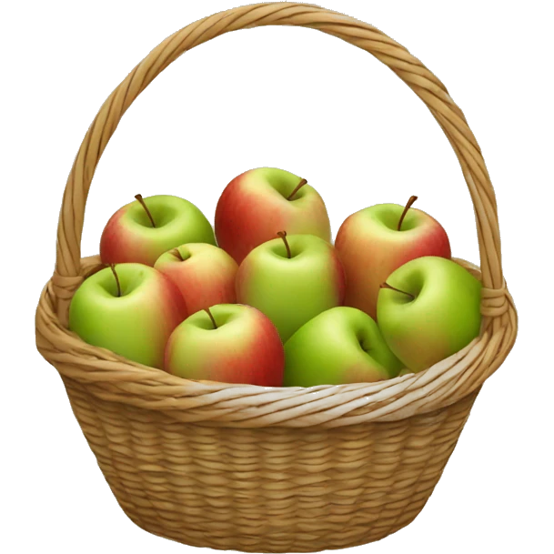 basket of apple emoji