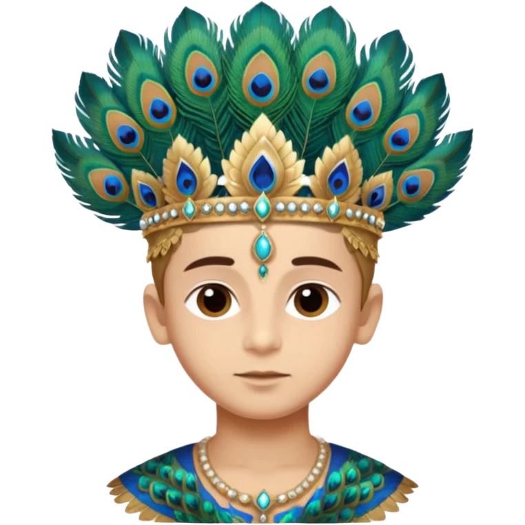 Khatu Shyam Ji the peacock prince boy emoji