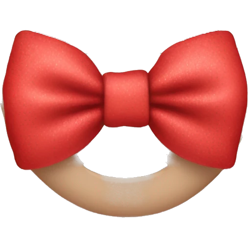 kissing face with bow emoji