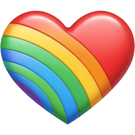 heart rainbow emoji