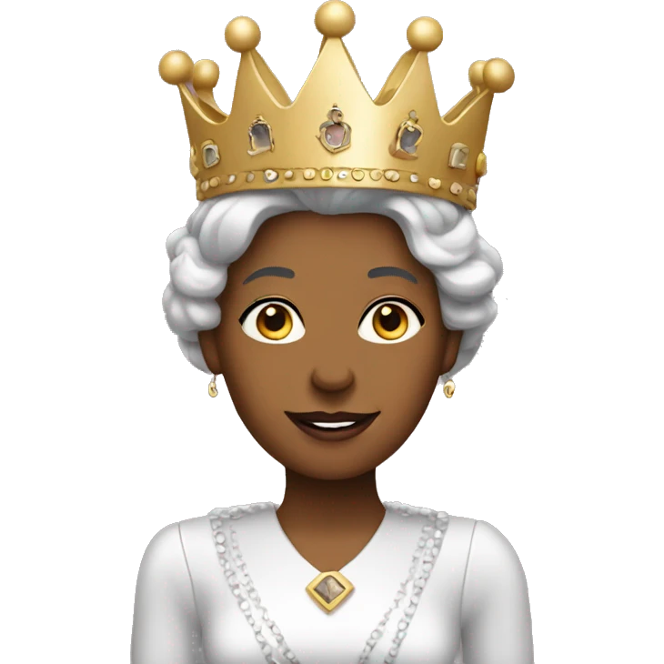 queen of the computer emoji