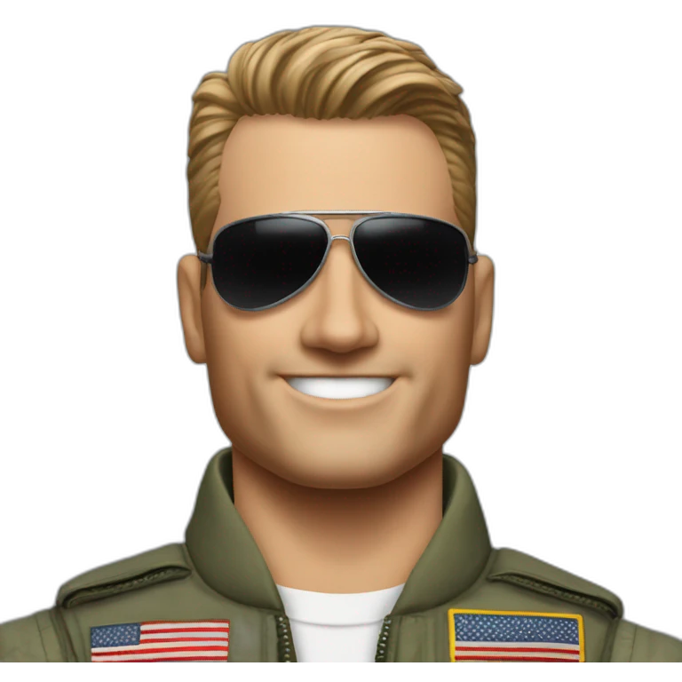 Nick "Goose" Bradshaw in top gun emoji