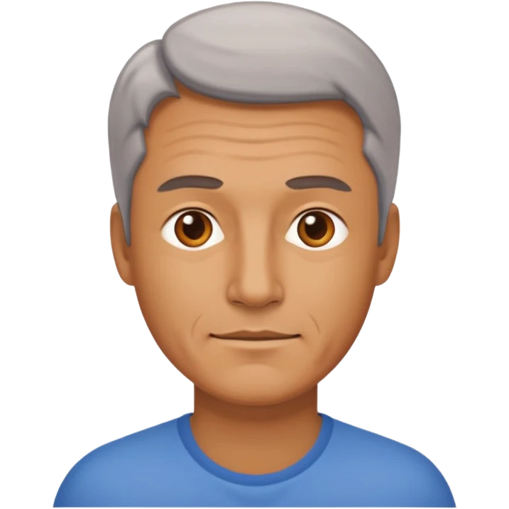 hombre de mediana edad emoji