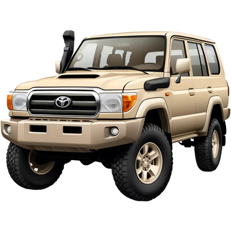landcruiser 79 series - Toyota (Model Year: 2008) (Iconic colour: sand) emoji