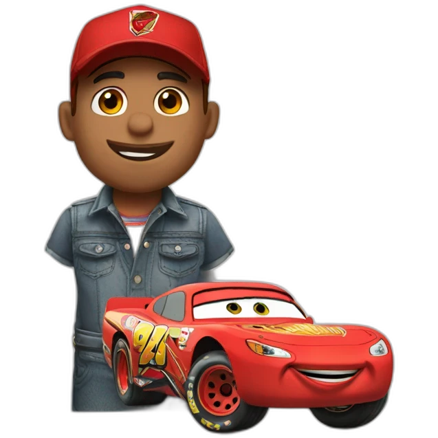 El rayo mcqueen  emoji