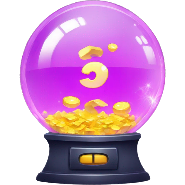 gamble crystal ball with a timer emoji