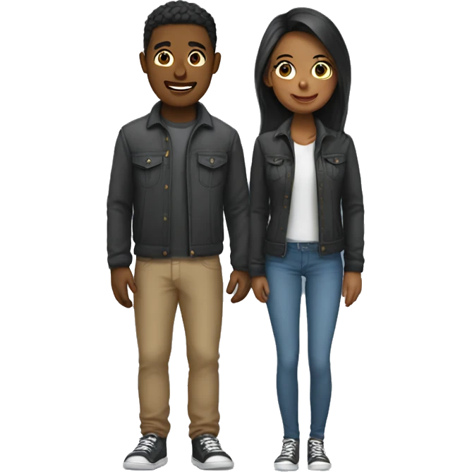 Girlfriend with another guy  emoji